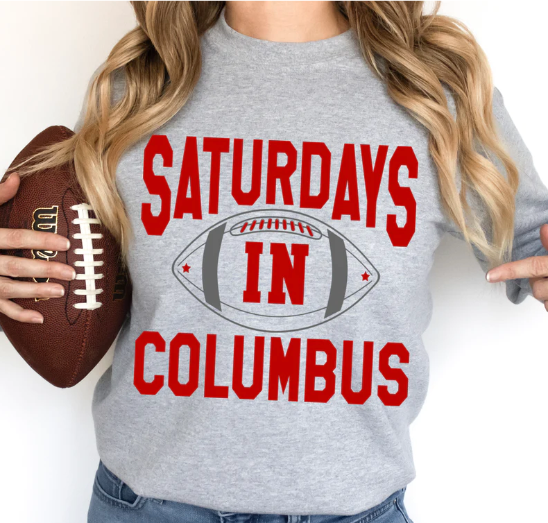 Saturdays In Columbus Crewneck Sweatshirt