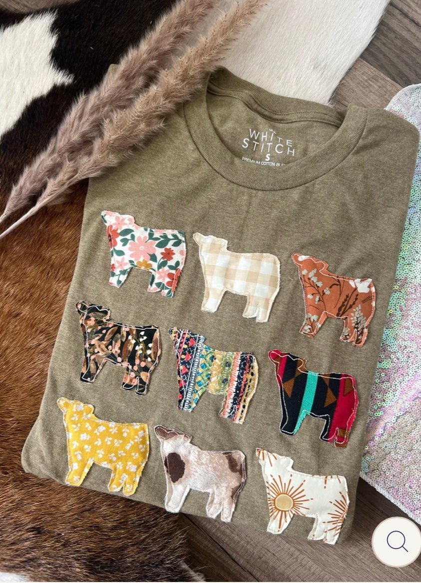 Cows on Repeat - Red Fox Boutique