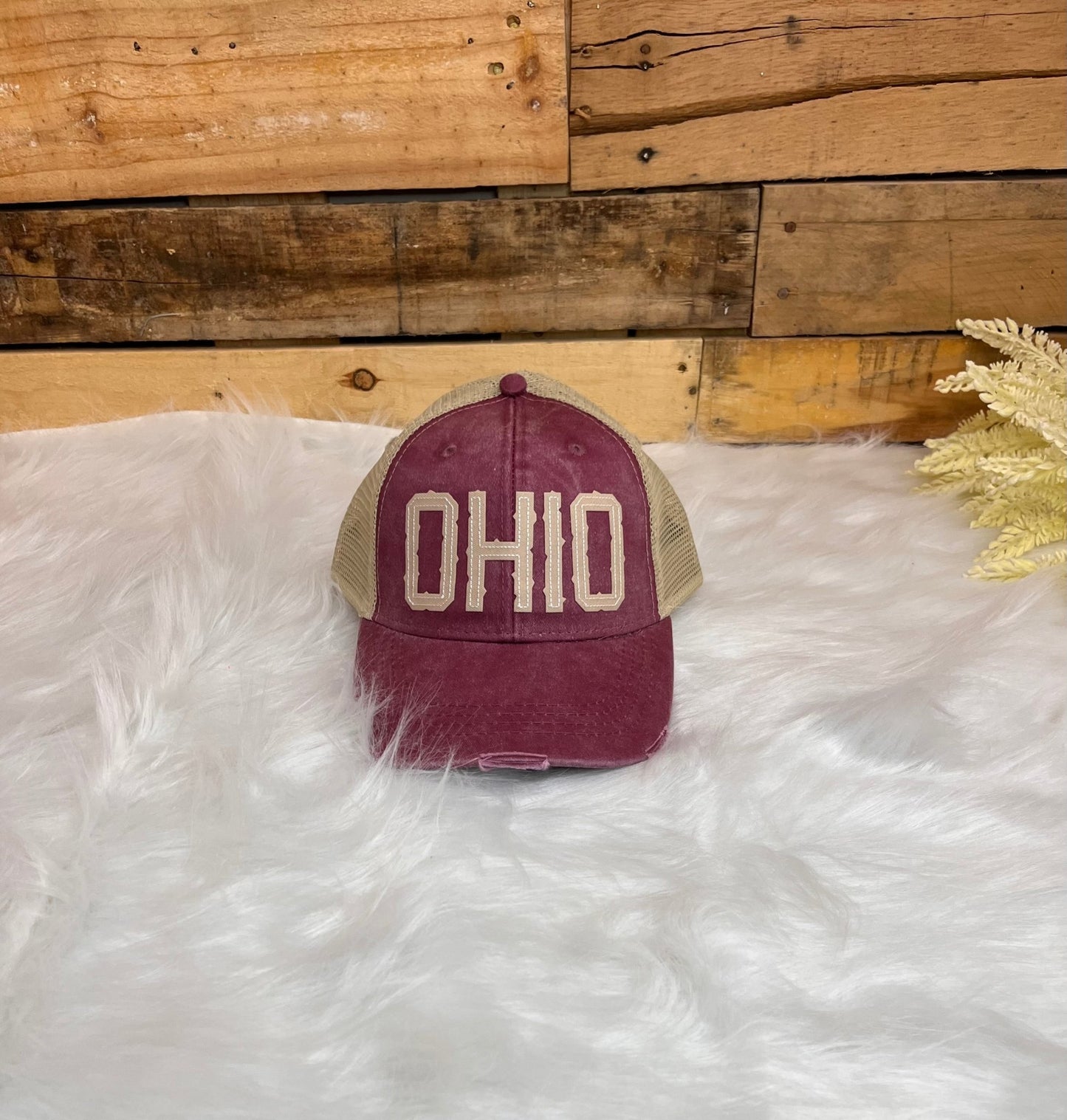 OHIO Trucker Hats - Red Fox Boutique