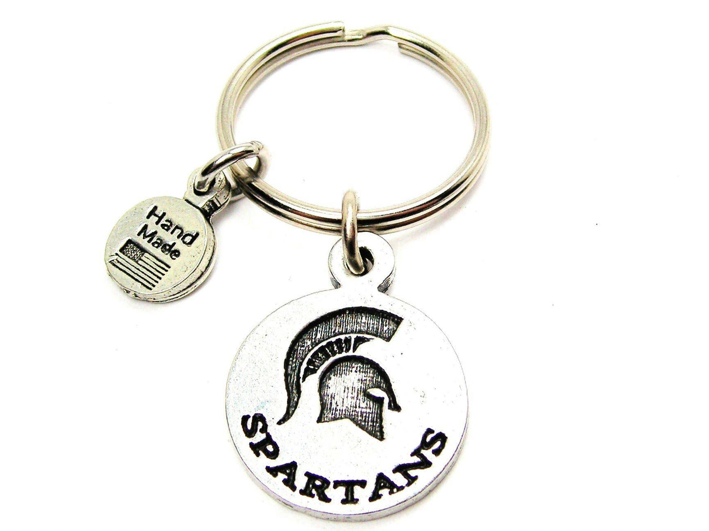 Spartans Key Chain Mascots School Sports Teams - Red Fox Boutique